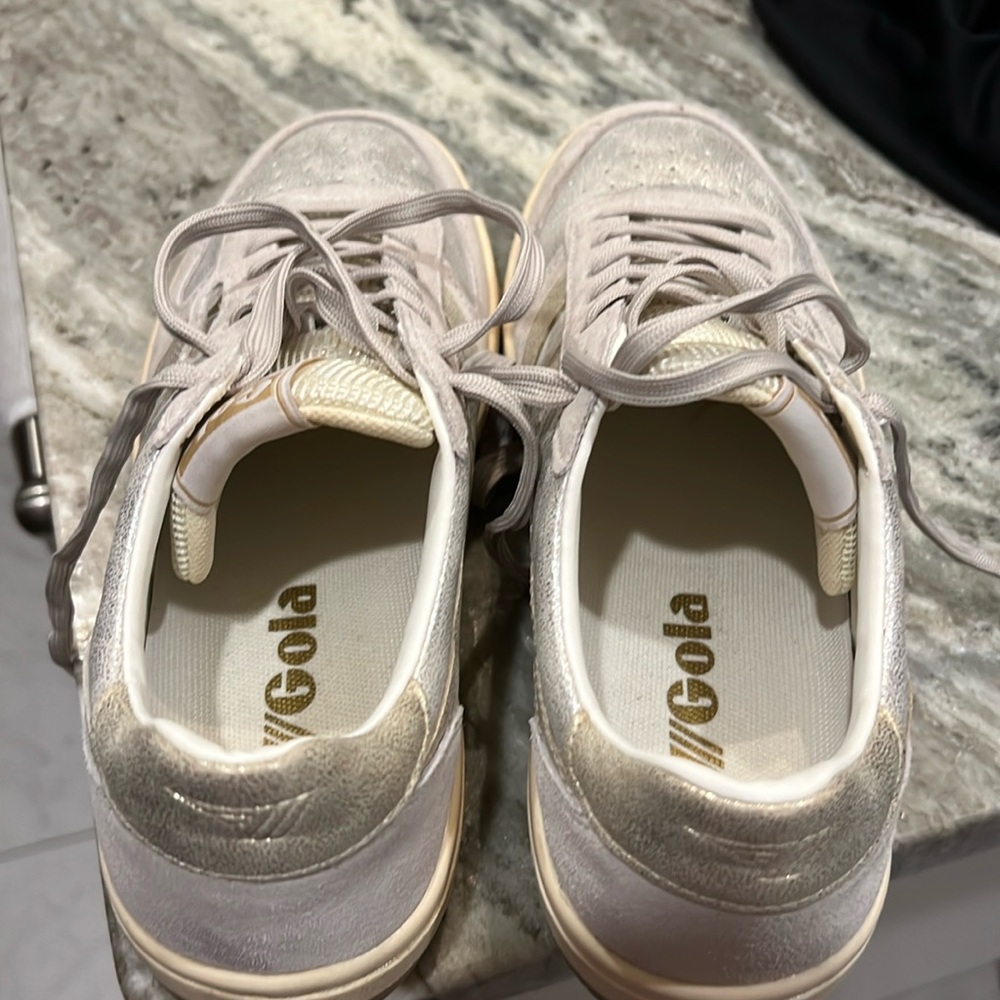 Goal Hawk shimmer sneakers